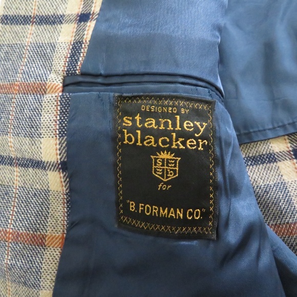 1980s Union Made Check Pattern Jackets - Picture 3 of 4